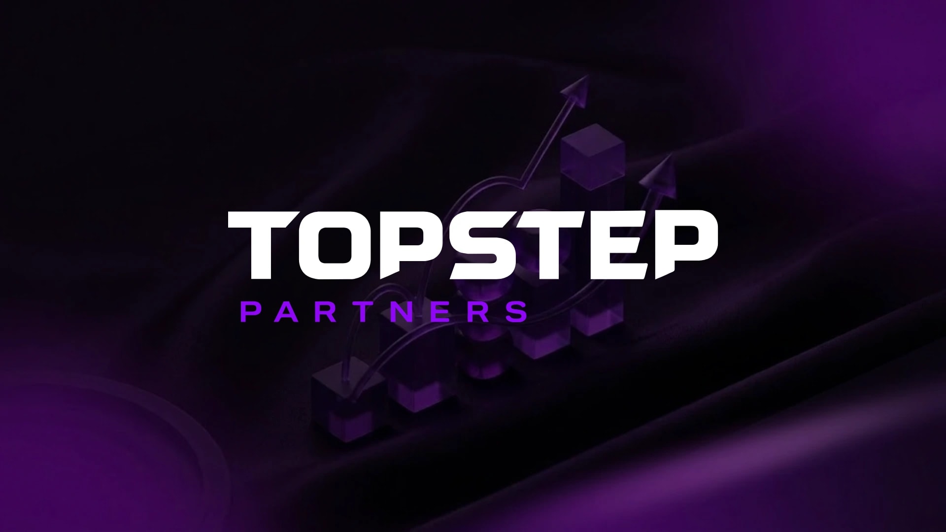 TopStep Partners logo over a soft, premium mesh gradient background